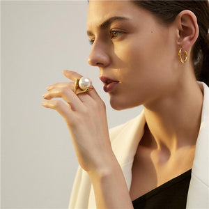 The Mitra Pearl Ring - I Spy Jewelry