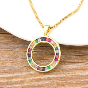 The Rainbow Circle Necklace - I Spy Jewelry