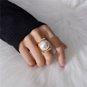 The Mitra Pearl Ring - I Spy Jewelry