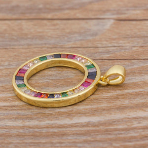 The Rainbow Circle Necklace - I Spy Jewelry