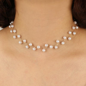 The Talise Pearl Vine Necklace - I Spy Jewelry