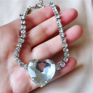 The Evelyn Big Heart Necklace - I Spy Jewelry