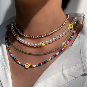 The Aruba Layered Pearl Necklace - I Spy Jewelry