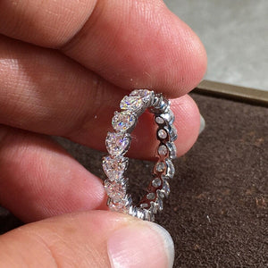 The Evelyn Heart Band Ring - I Spy Jewelry