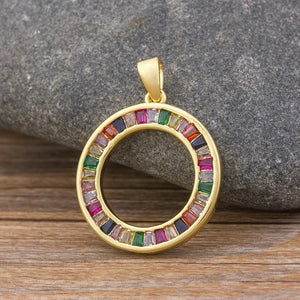 The Rainbow Circle Necklace - I Spy Jewelry