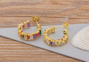 The Rainbow Earrings - I Spy Jewelry