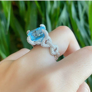 The Misty Blue Ring - I Spy Jewelry