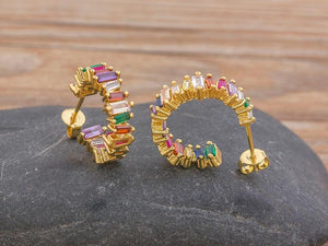 The Rainbow Earrings - I Spy Jewelry