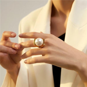 The Mitra Pearl Ring - I Spy Jewelry