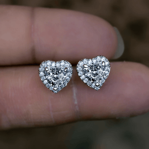 The Evelyn Heart Earrings - I Spy Jewelry