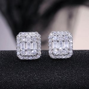 The Sophia Emerald Cut Earrings - I Spy Jewelry