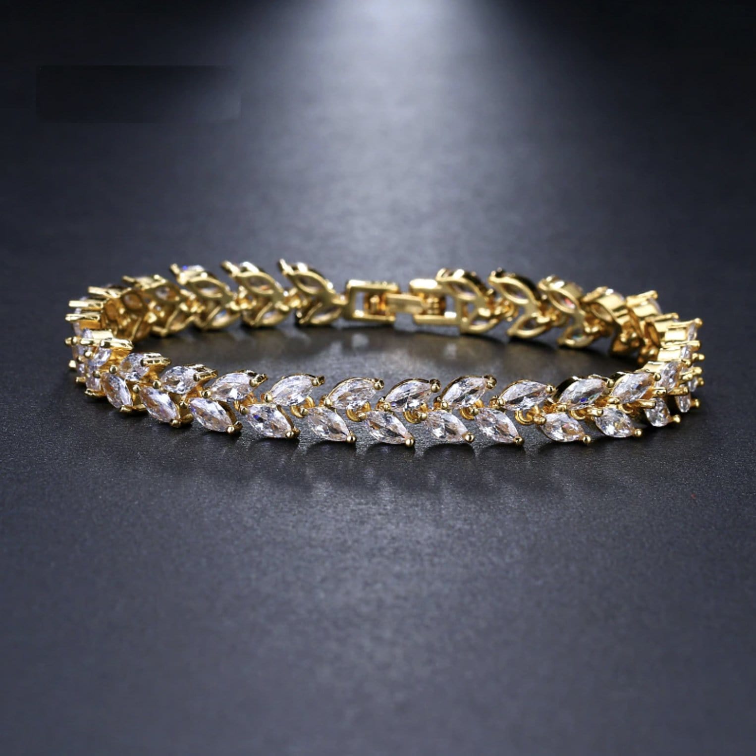 The Erika Leaf Bracelet - I Spy Jewelry