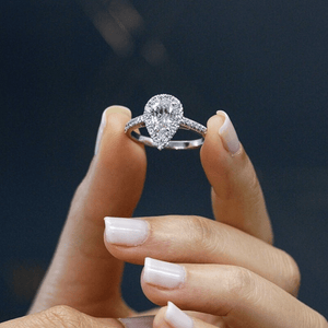 The Aria Pear Ring - I Spy Jewelry