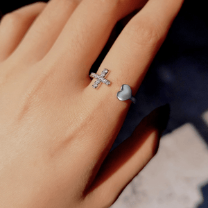 The Eve Cross Ring - I Spy Jewelry