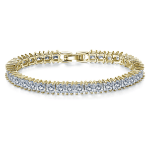 The Penelope Princess Cut Bracelet - I Spy Jewelry