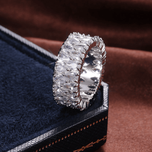 The Harmony Pear Cut Band Ring - I Spy Jewelry