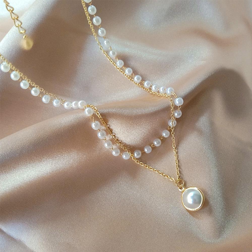 The Lana Layered Pearl Necklace - I Spy Jewelry